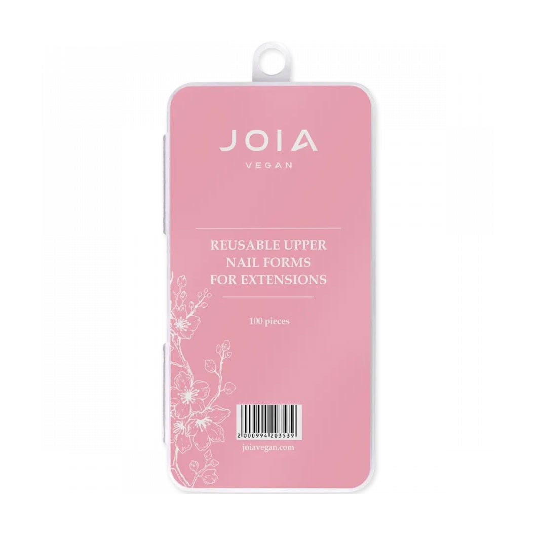 Багаторазові верхні форми для нарощування JOIA vegan Reusable Upper Nail Forms, 100 шт